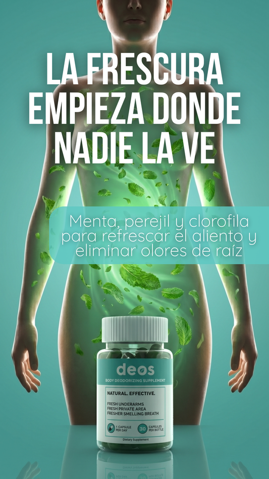 Deos - Suplemento de Desodorización Corporal Interna