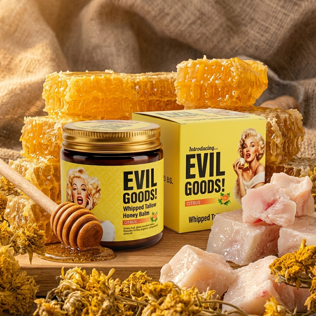 Evil Goods - Bálsamo Hidratante Intensivo de Sebo y Miel
